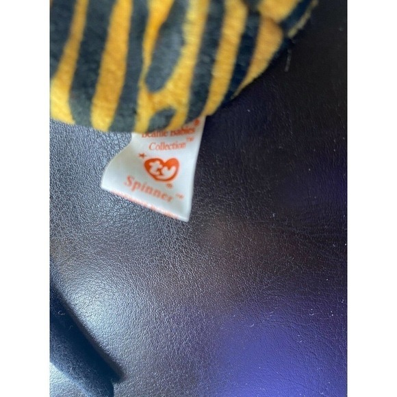 TY Beanie Babies Spinner the Spider 4036 Beanie Baby 4th Gen Hang tag 1995 - Picture 4 of 6